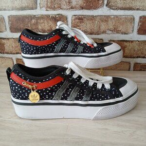 Adidas Disney X Nizza 101 Dalmations Womens Size 6.5 Ortholite Platform